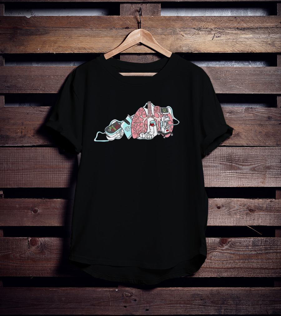 The Kentucky Respiratory Anatomy Machine Elements T-Shirt