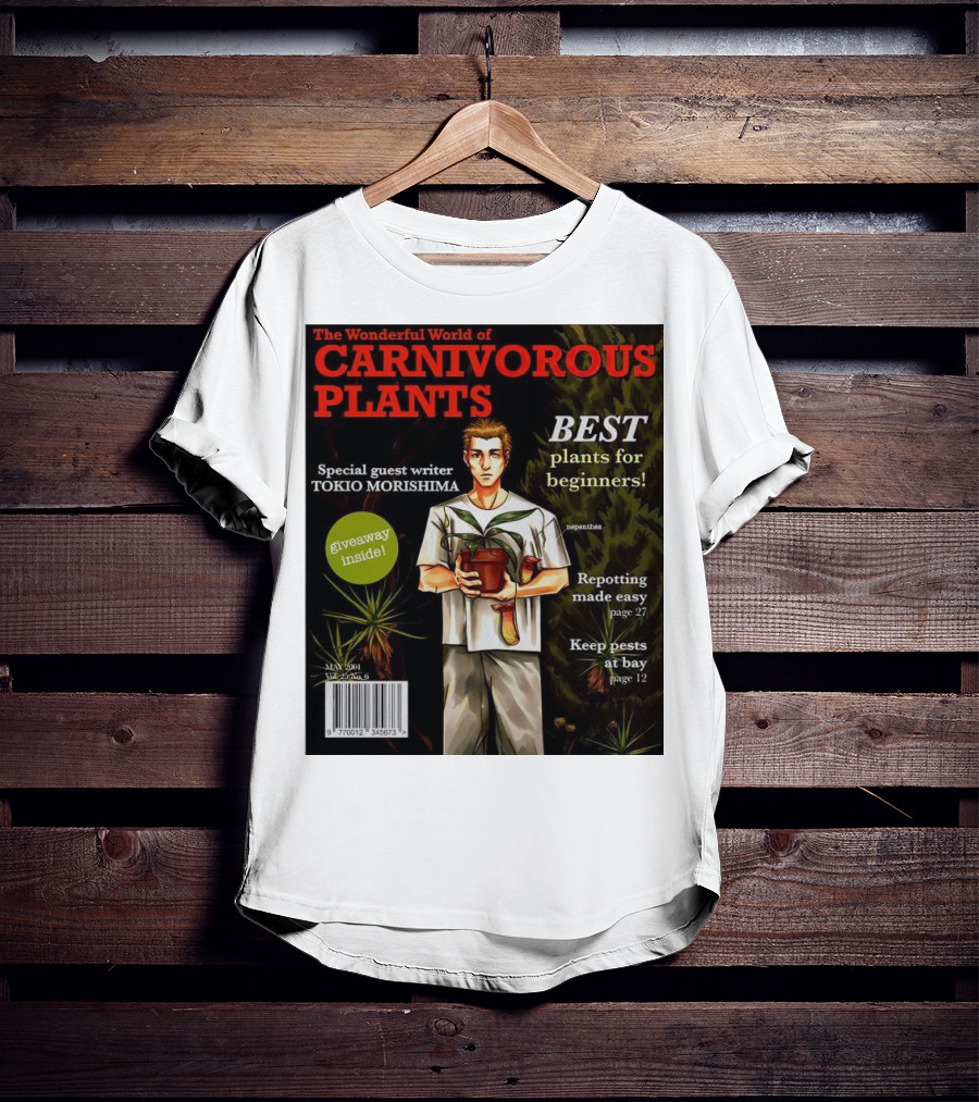 The Wonderful World Of Carnivorous Plants Best Plants For Beginners Special Guest Writer Tokio Morishima Giveaway Inside T-Shirt
