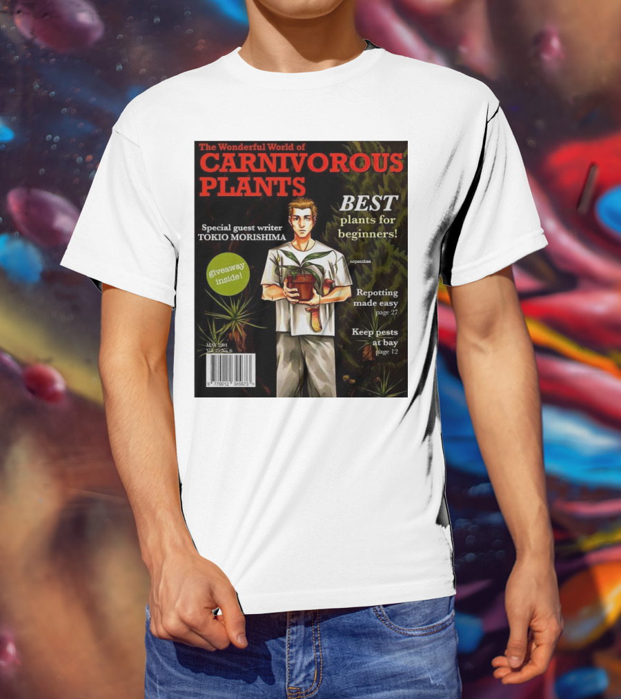 The Wonderful World Of Carnivorous Plants Best Plants For Beginners Special Guest Writer Tokio Morishima Giveaway Inside T-Shirt