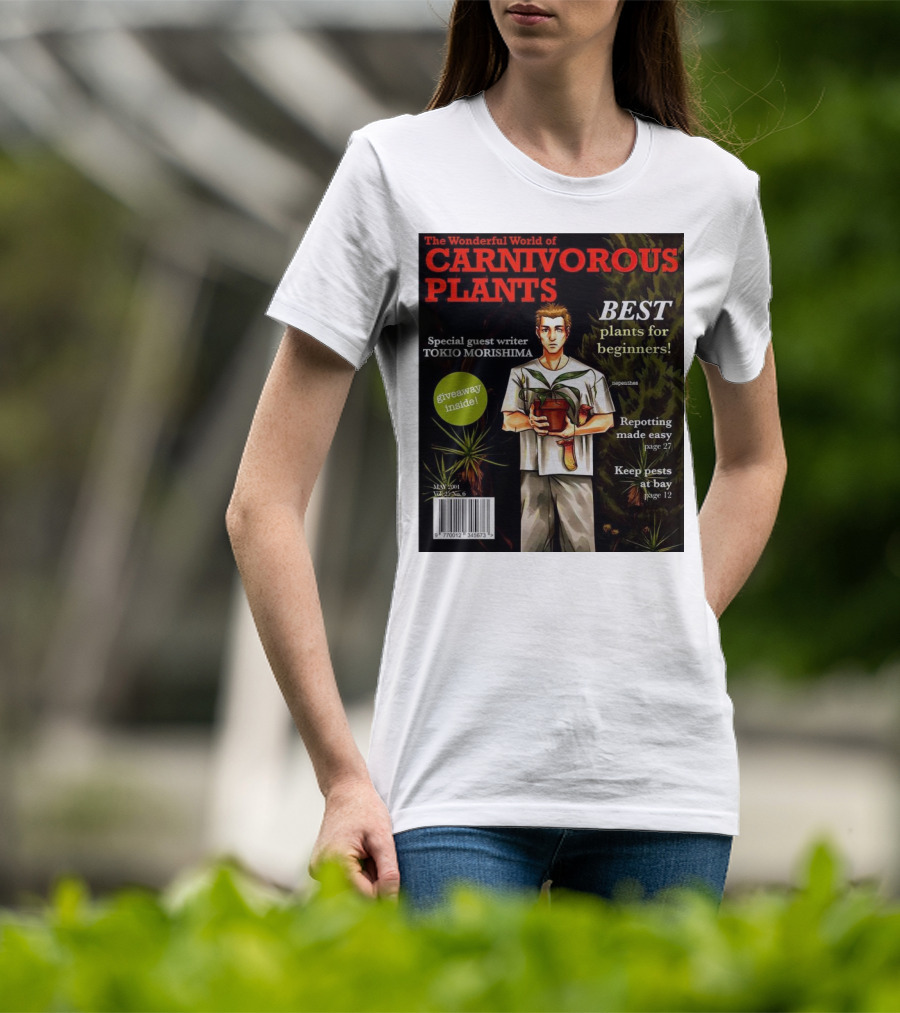 The Wonderful World Of Carnivorous Plants Best Plants For Beginners Special Guest Writer Tokio Morishima Giveaway Inside T-Shirt