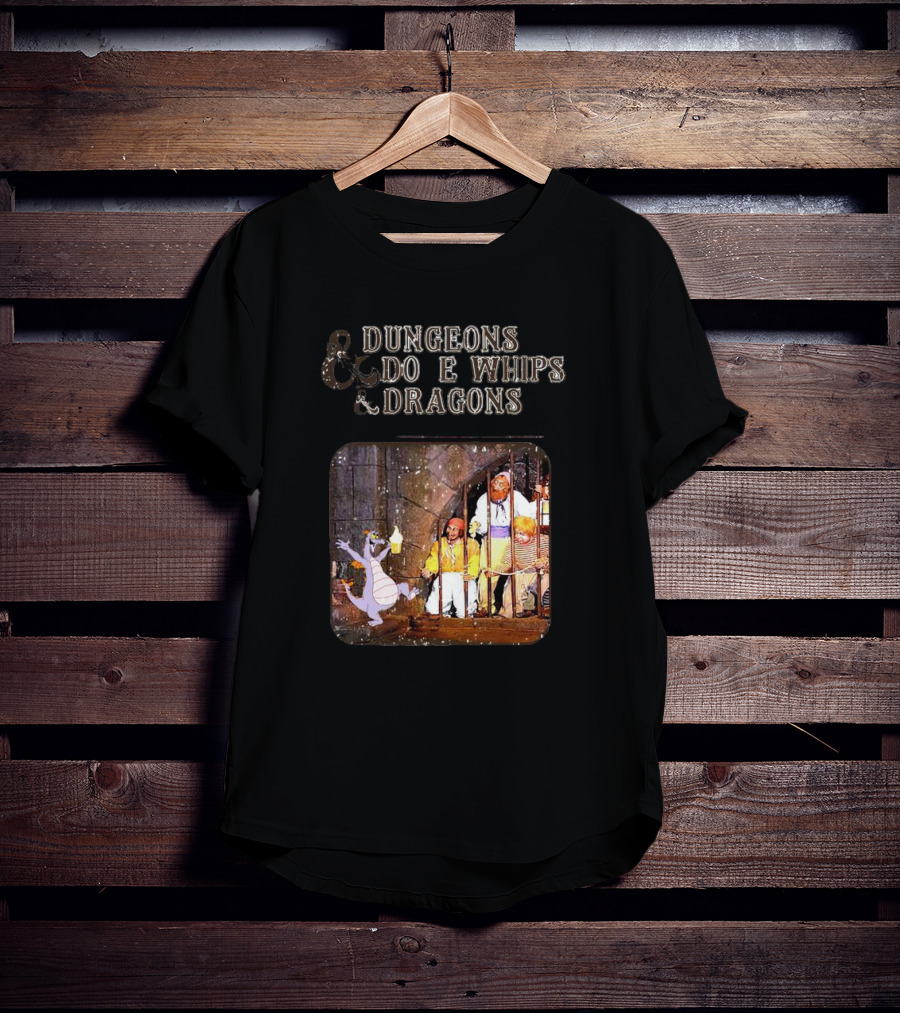 Dungeons And Dole Whips And Dragons Figment Fantasy Adventure T-Shirt