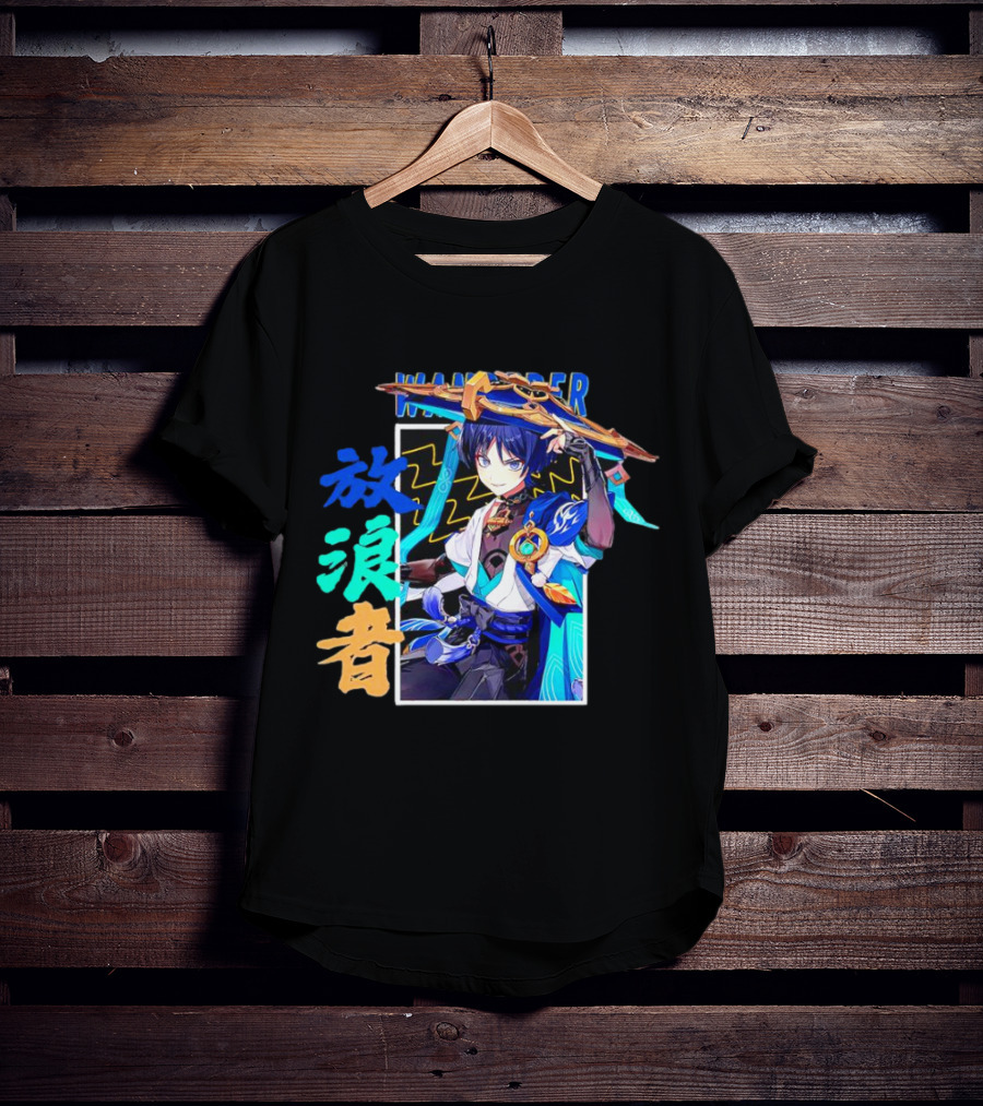 Wanderer Scaramouche Genshin Impact T-Shirt