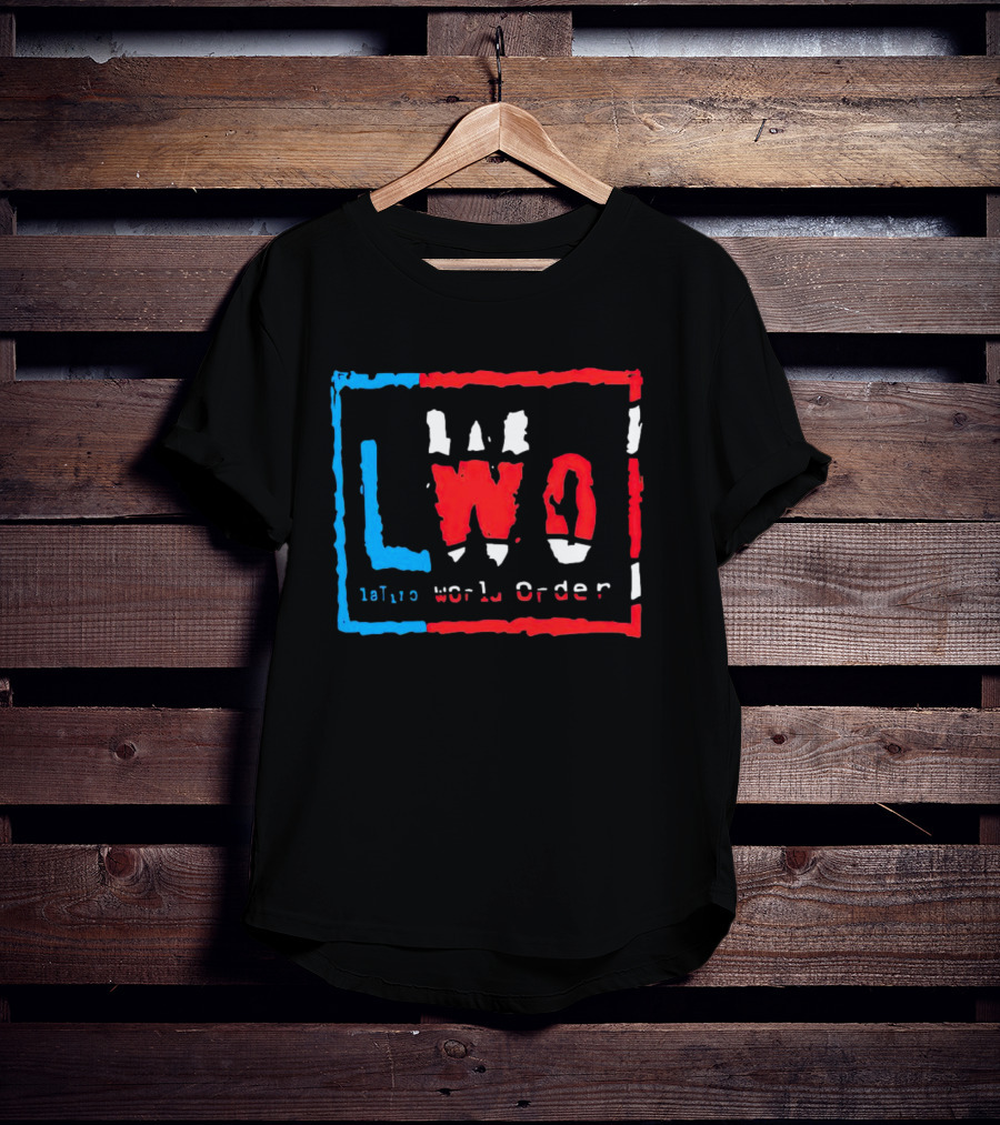 LWO Latino World Order Red White Blue Iconic T-Shirt