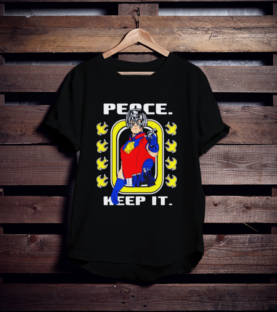 Peacemaker Peace Keep It John Cena Suicide Squad T-Shirt