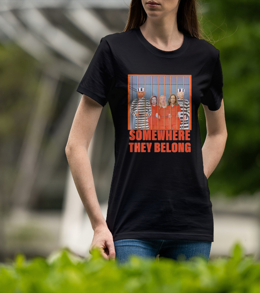 Somewhere They Belong Democrats Prisoners T-Shirt