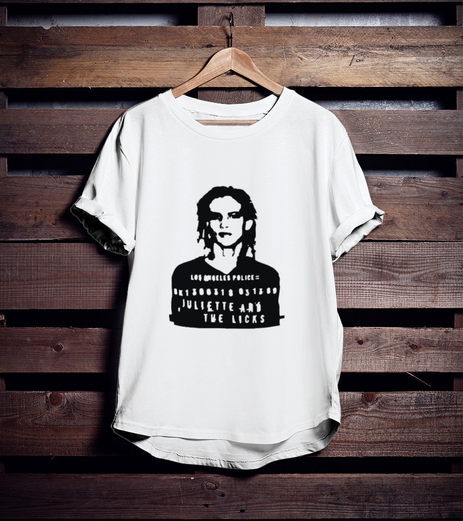 Juliette Lewis Los Angeles Police Juliette And The Licks T-Shirt