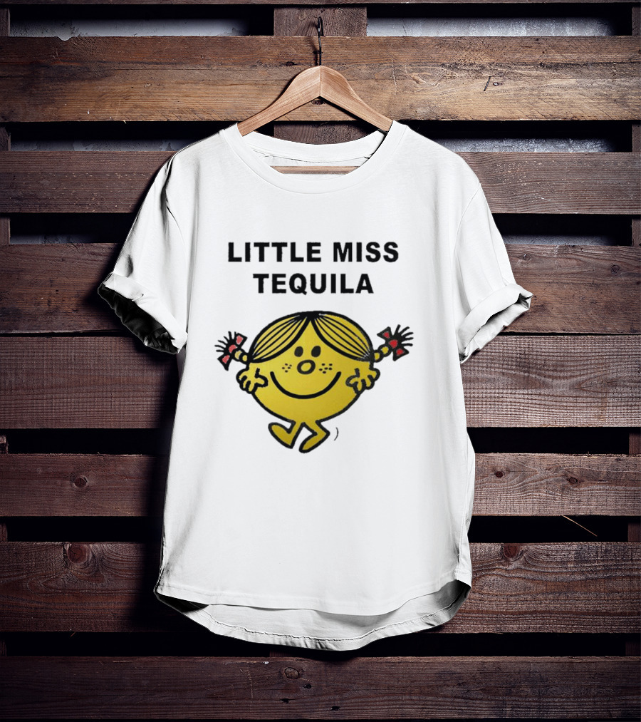 Little Miss Tequila Fun Character T-Shirt