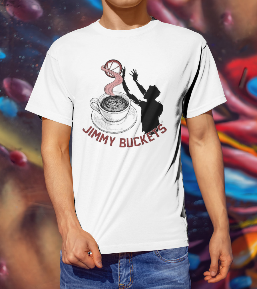 Miami Heat Jimmy Buckets Coffee Basketball T-Shirt