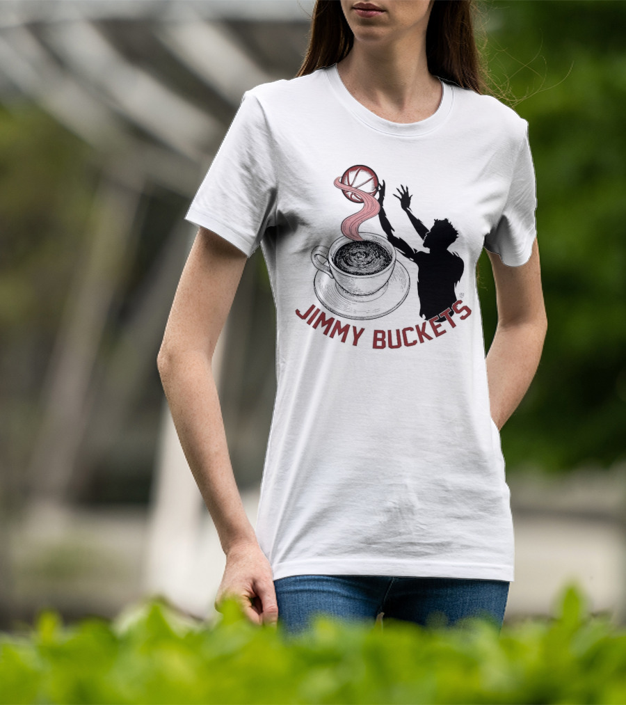 Miami Heat Jimmy Buckets Coffee Basketball T-Shirt