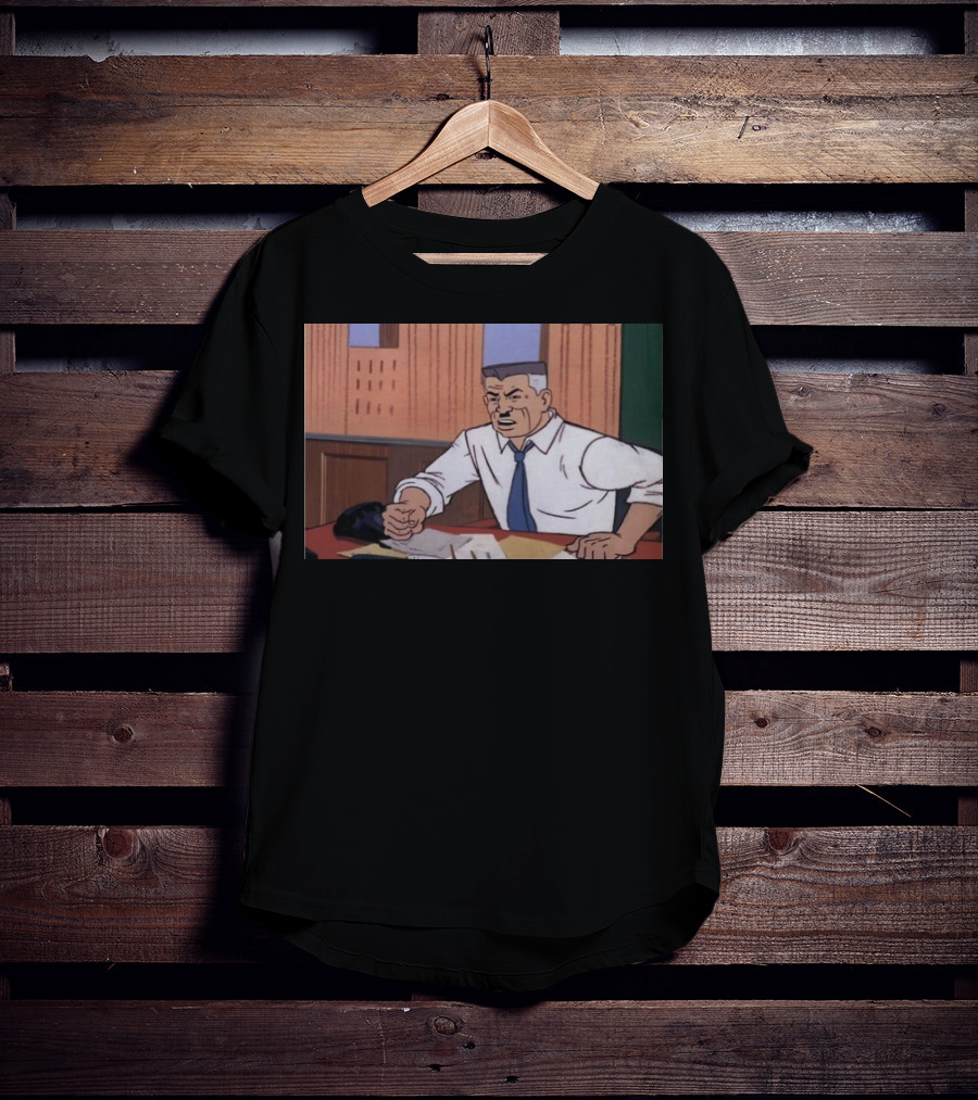Strange Man Comic Editor Classic Scene T-Shirt