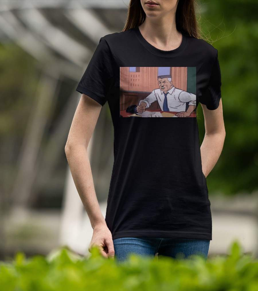 Strange Man Comic Editor Classic Scene T-Shirt