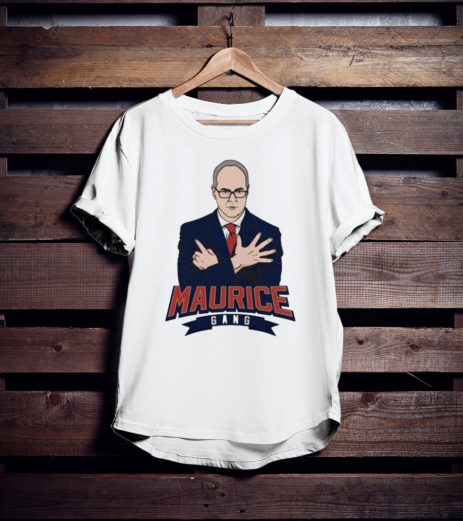 Maurice Gang Florida Hockey Coach Gesture T-Shirt