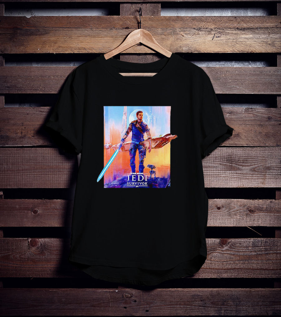 Star Wars Jedi Survivor Deluxe Edition Lightsaber T-Shirt