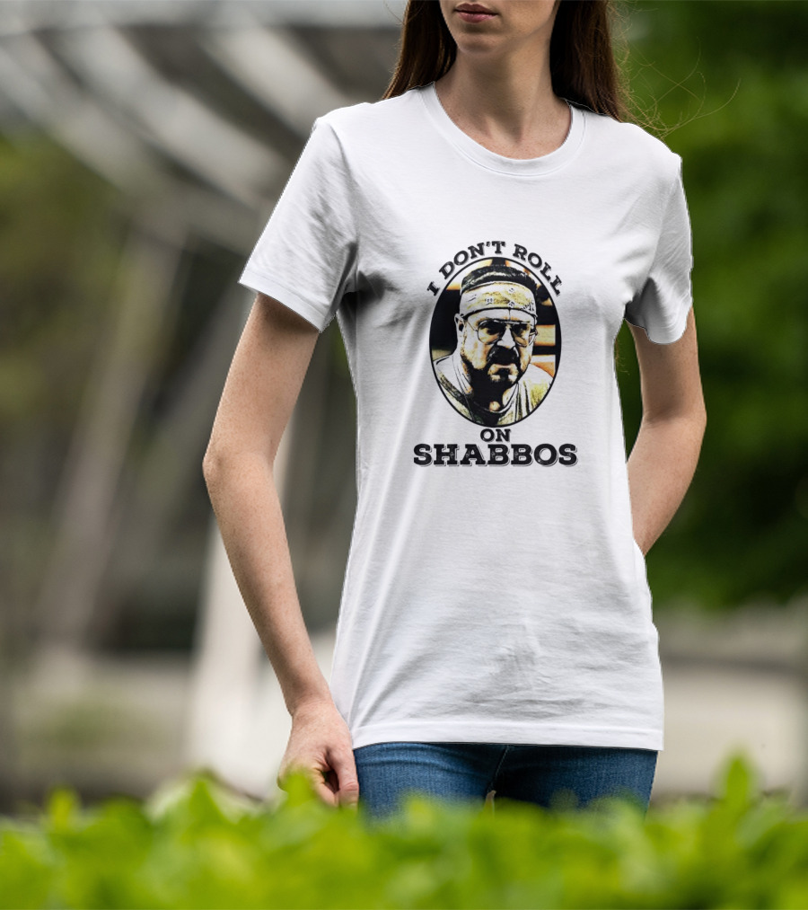 The Big Lebowski I Don't Roll On Shabbos Walter Sobchak Bowling T-Shirt