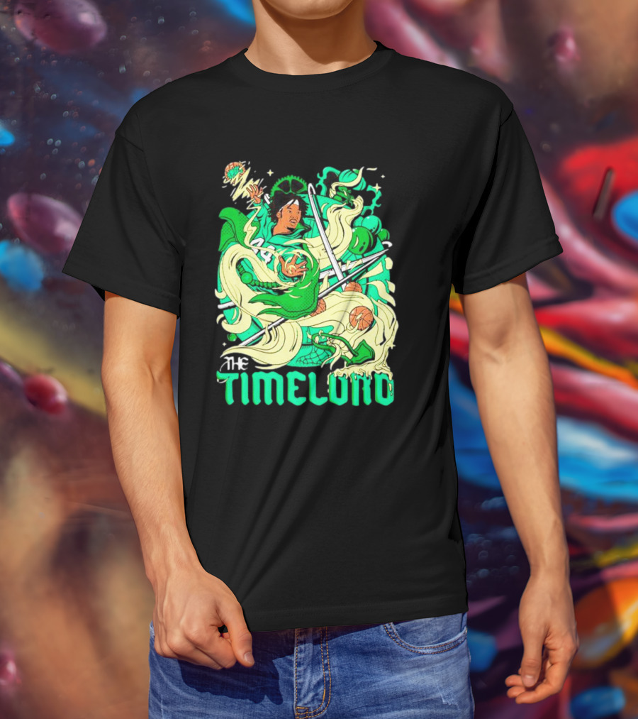 The Time Lord Robert Williams Boston Celtics Basketball T-Shirt