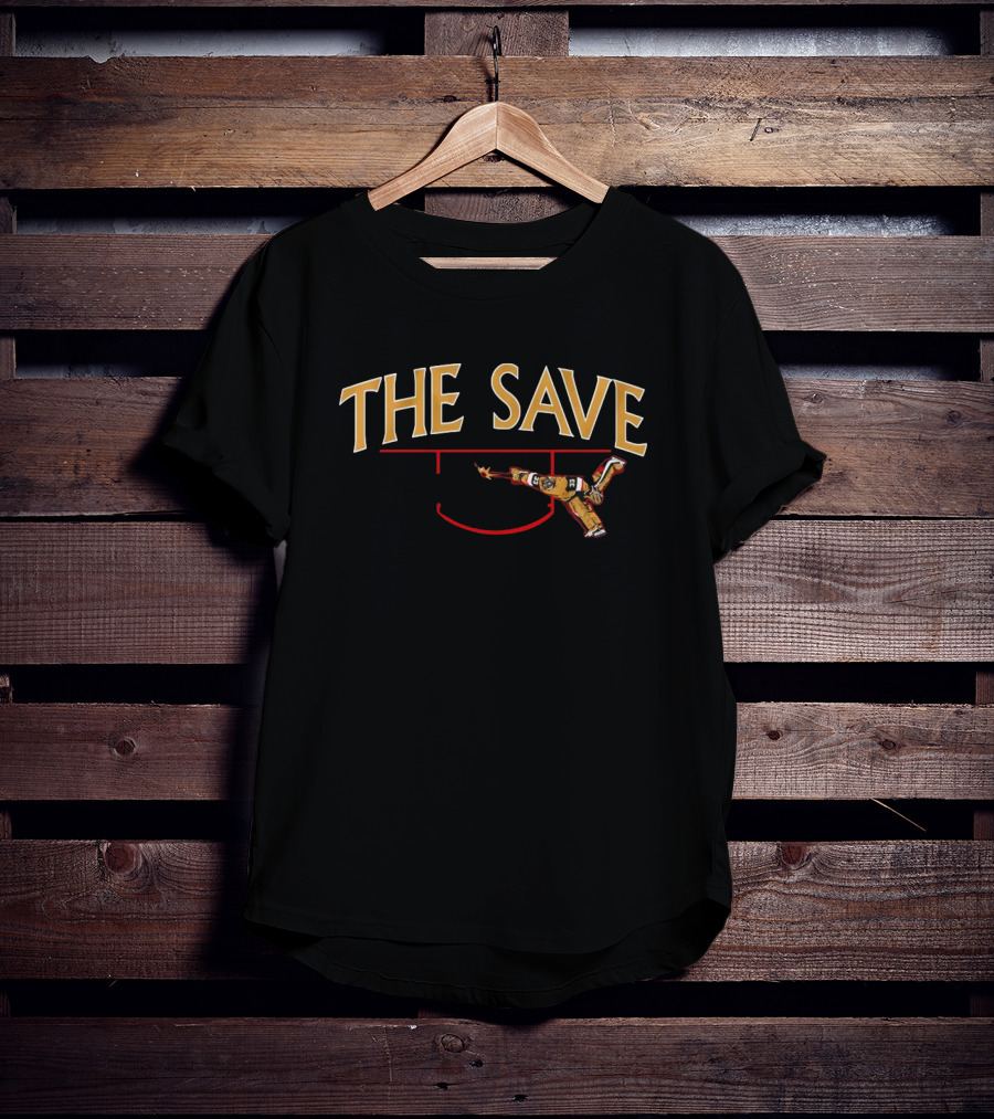 Adin Hill The Save Vegas Hockey Signature T-Shirt