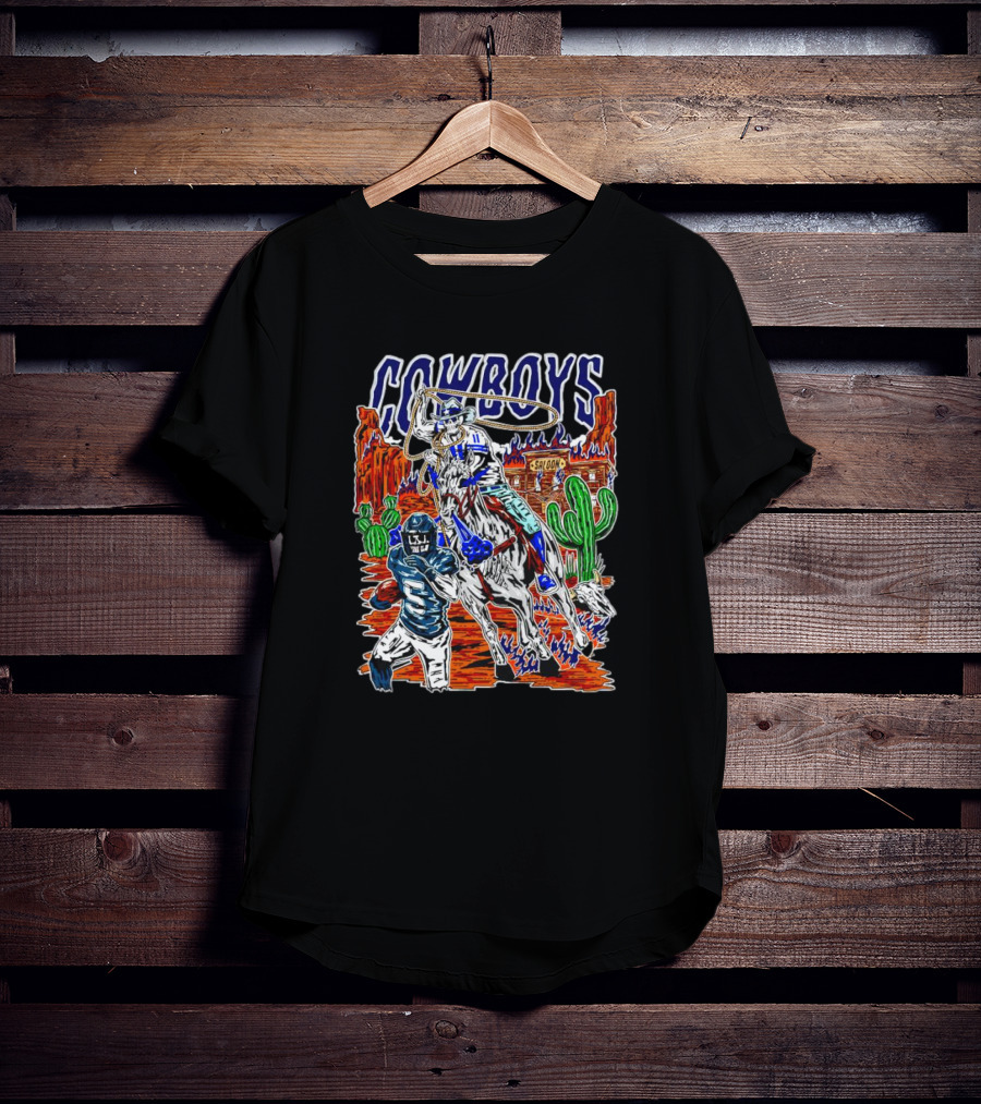 Dallas Cowboys Western Showdown Warren Lotas T-Shirt