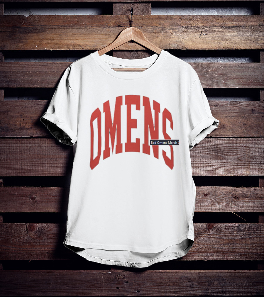 Bad Omens Merch Varsity Omens T-Shirt