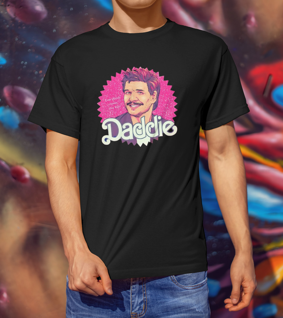 Daddie Everybody Loves This Ken Retro Photo T-Shirt