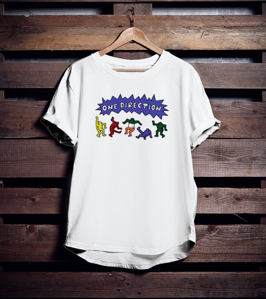 One Direction Dancing Figures Haring T-Shirt