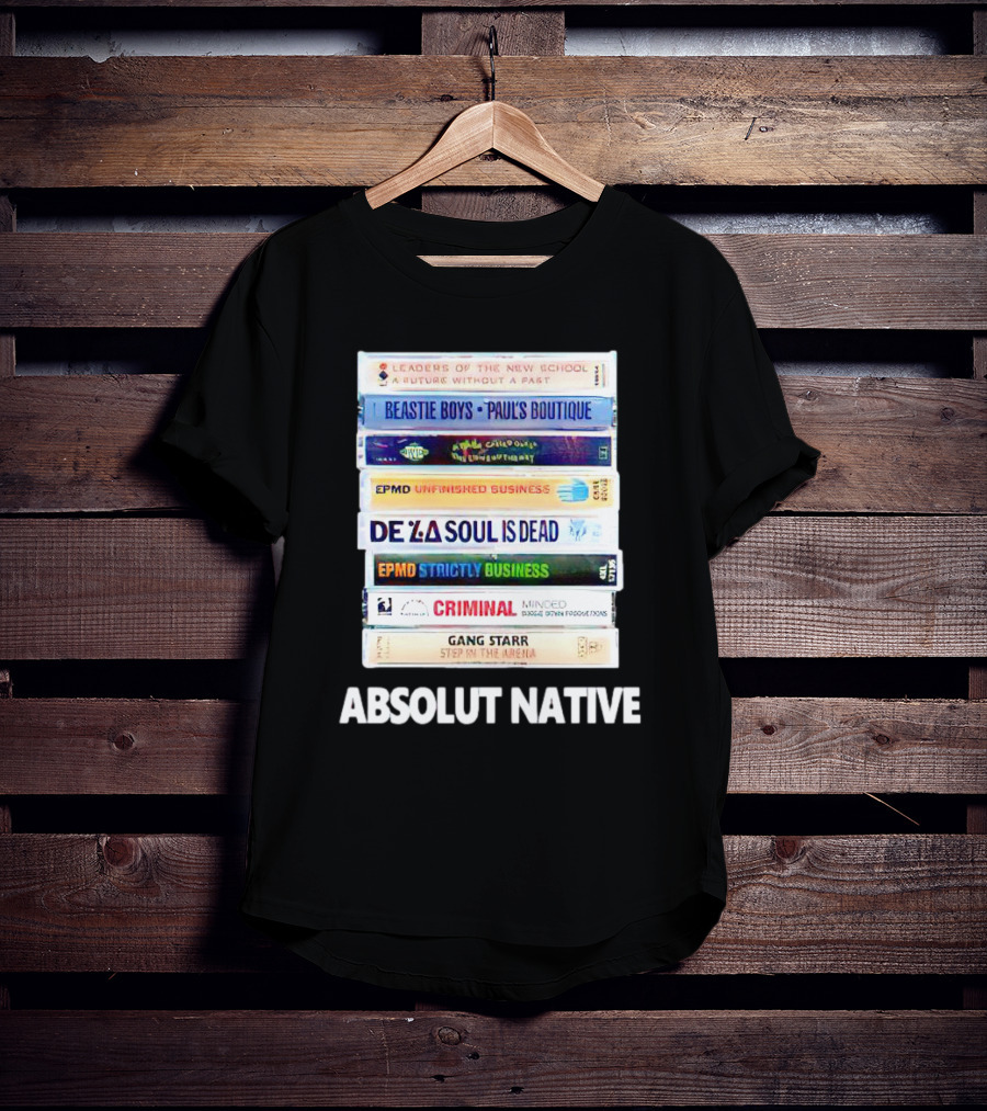 Leaders Of The New School Beastie Boys De La Soul Gang Starr Absolut Native T-Shirt
