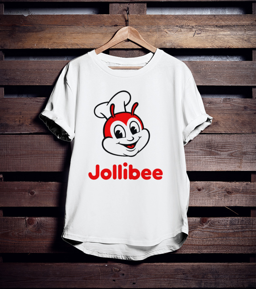 Jollibee Bee Icon With Text T-Shirt