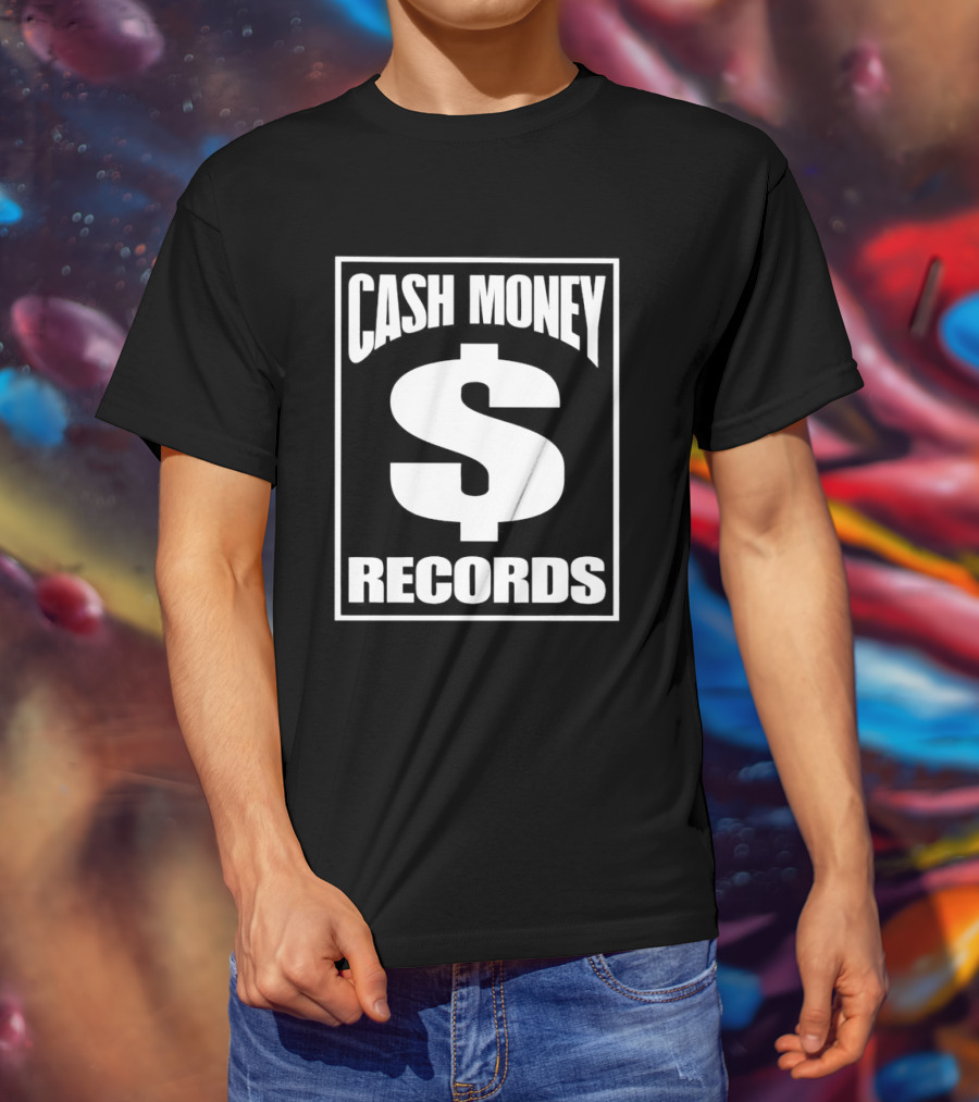 Cash Money Records Logo Dollar Sign T-Shirt