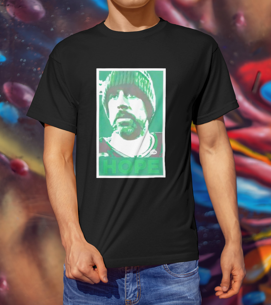 New York Jets Aaron Rodgers Hope Fan T-Shirt