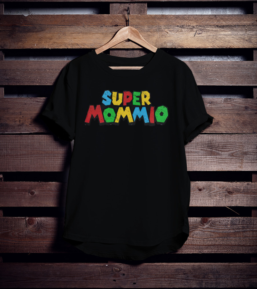 Super Mommio Colorful Gaming T-Shirt