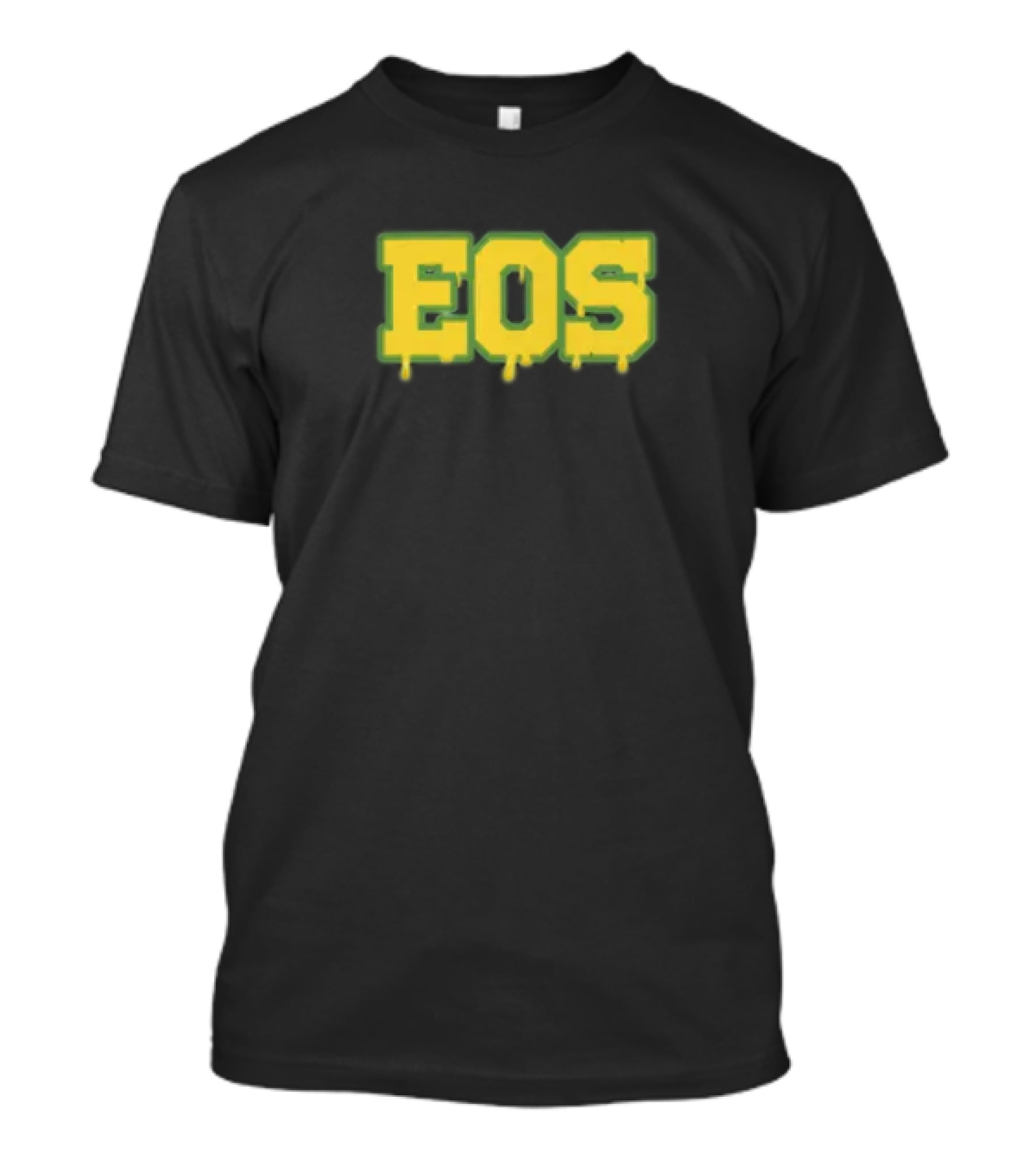 Yah3 Vaultroom Eos Dripping Neon Text T-Shirt