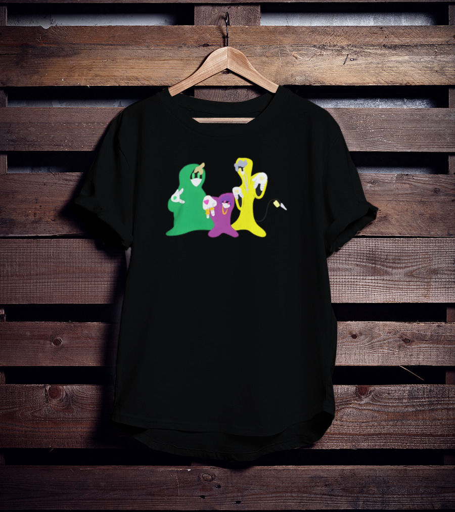 Shadow Wizard Money Gang Colorful Ghosts With Microphones And Spells T-Shirt
