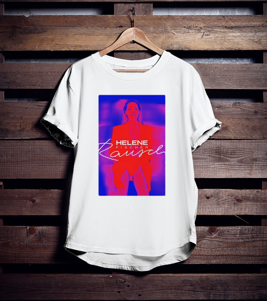 Helene Fischer Rausch Neon Style Bold Visuals T-Shirt