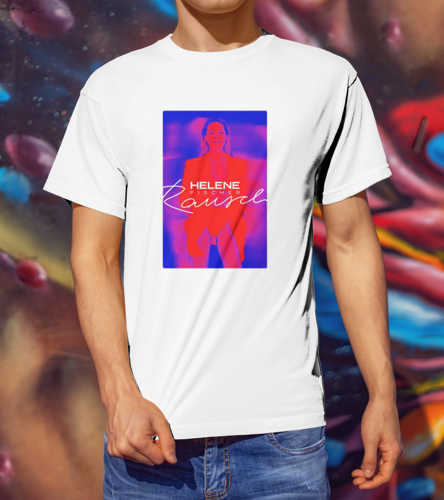 Helene Fischer Rausch Neon Style Bold Visuals T-Shirt