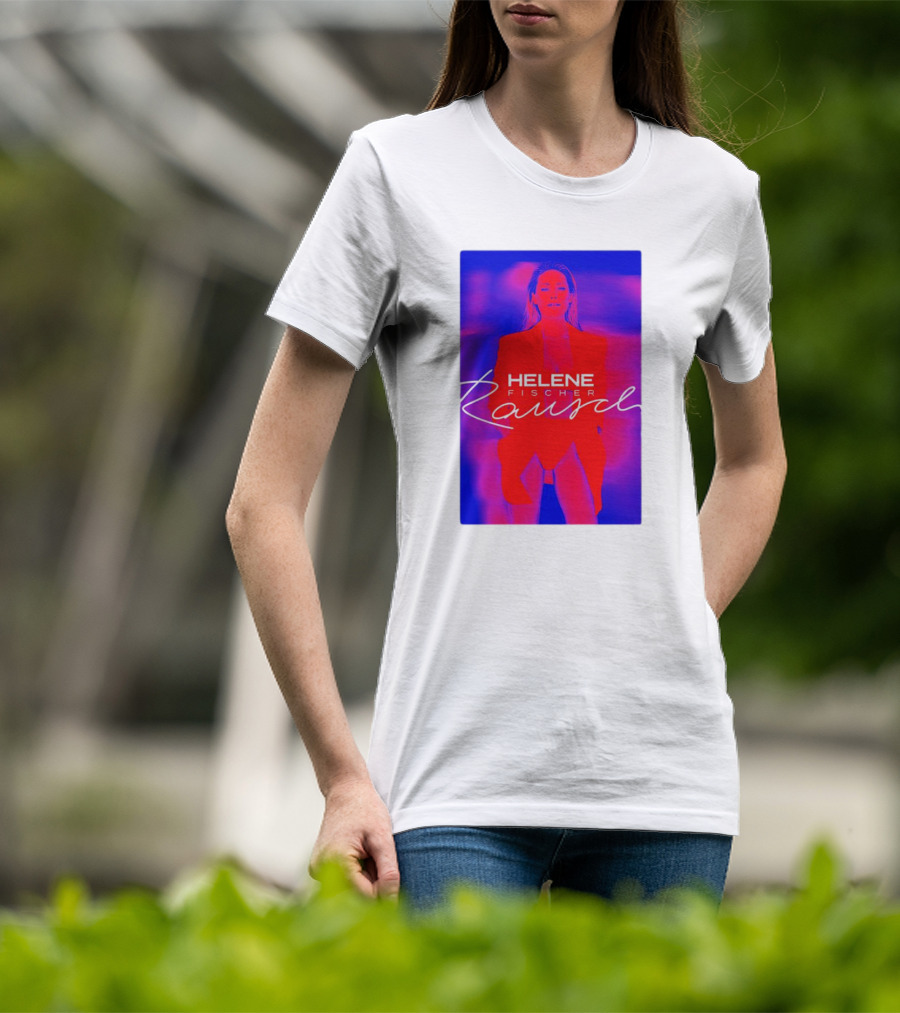 Helene Fischer Rausch Neon Style Bold Visuals T-Shirt