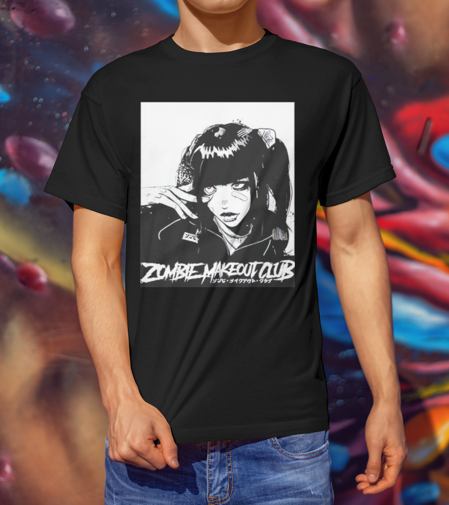 ZOMBIE MAKEOUT CLUB Japanese Style Manga T-Shirt