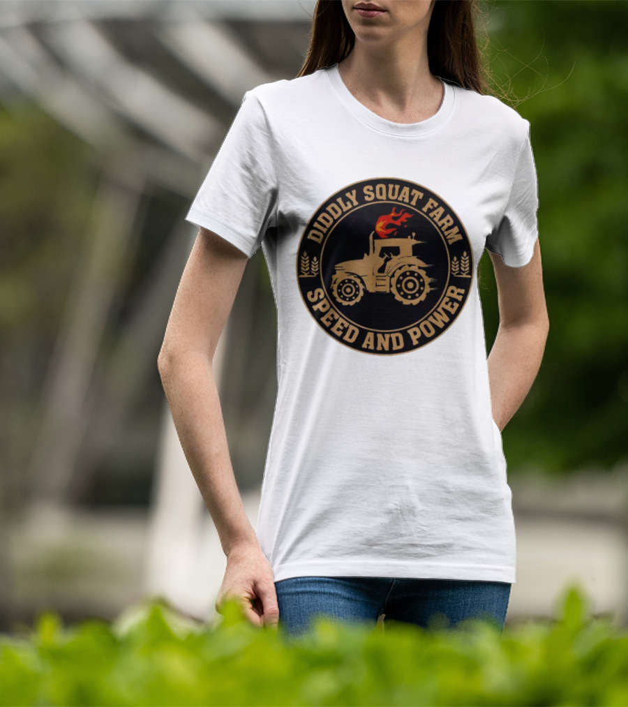 Diddly Squat Farm Tractor Speed And Power T-Shirt