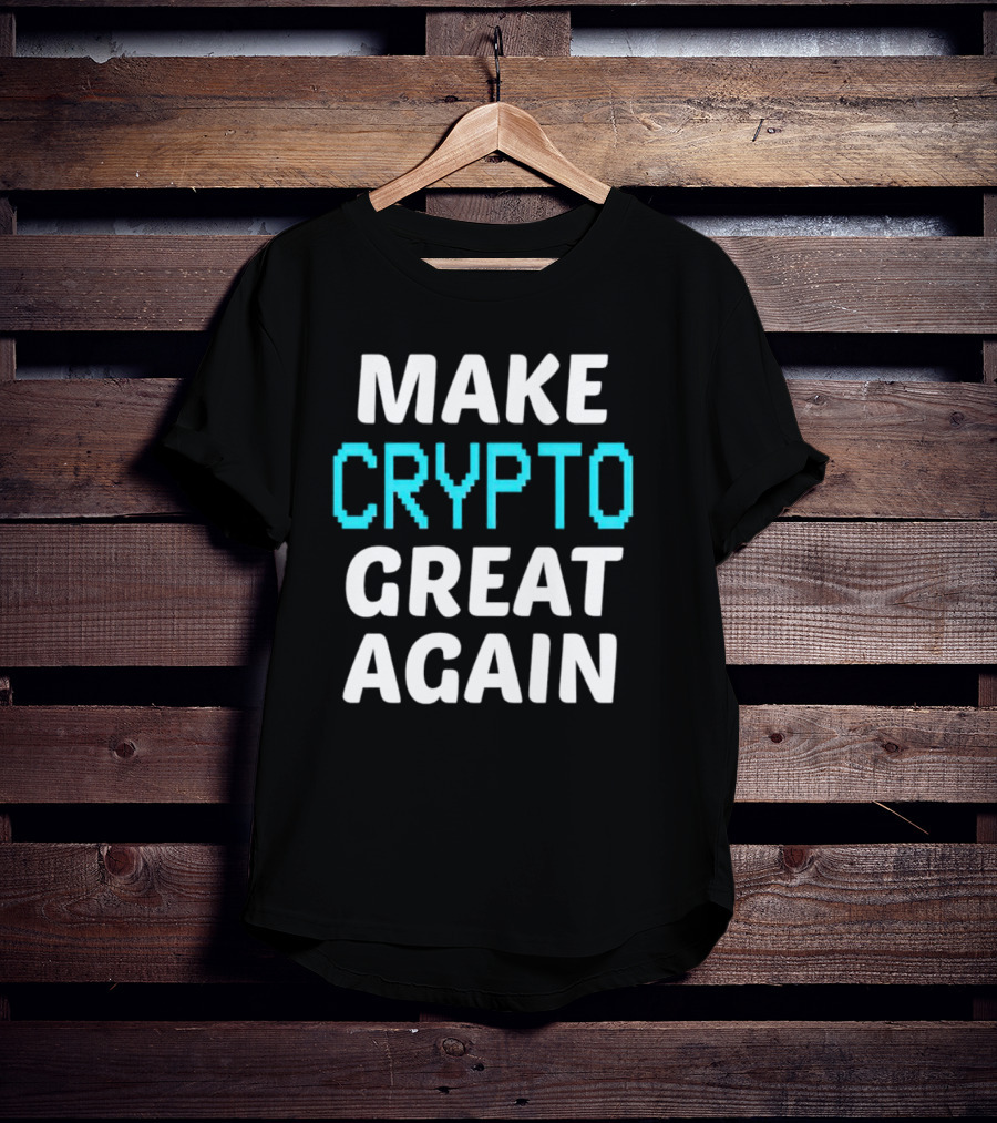 MAKE CRYPTO GREAT AGAIN Retro Pixel T-Shirt