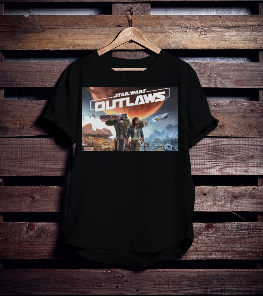 Star Wars Outlaws Adventure In A Galaxy Far Far Away T-Shirt