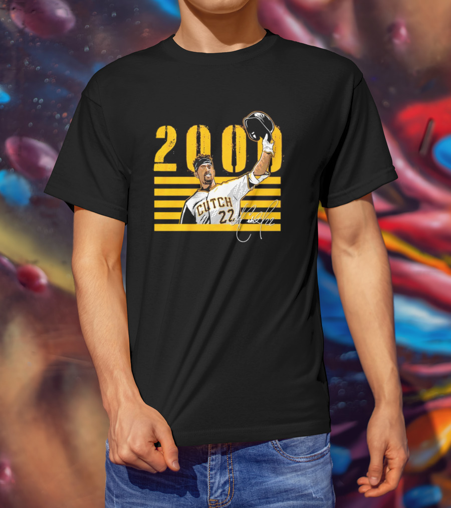 Andrew McCutchen Cutch 22 2000 Milestone T-Shirt