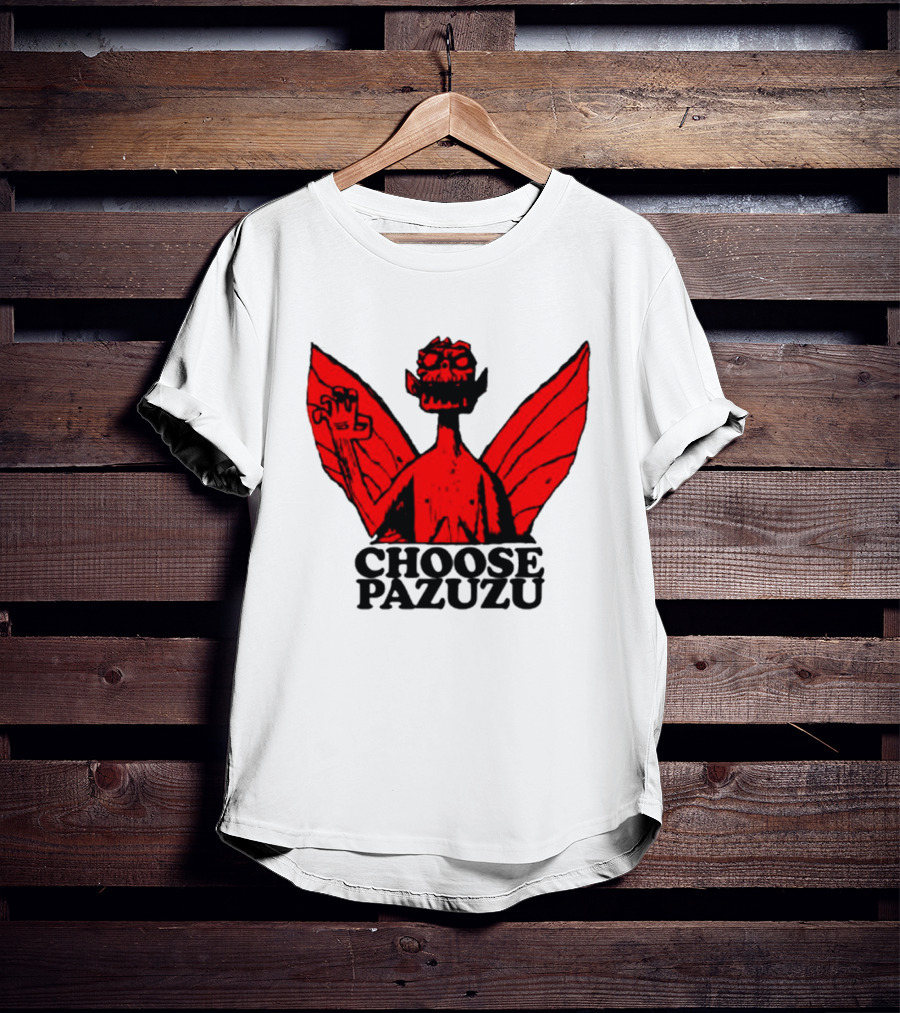 Choose Pazuzu Gorillaz Demon Wings T-Shirt
