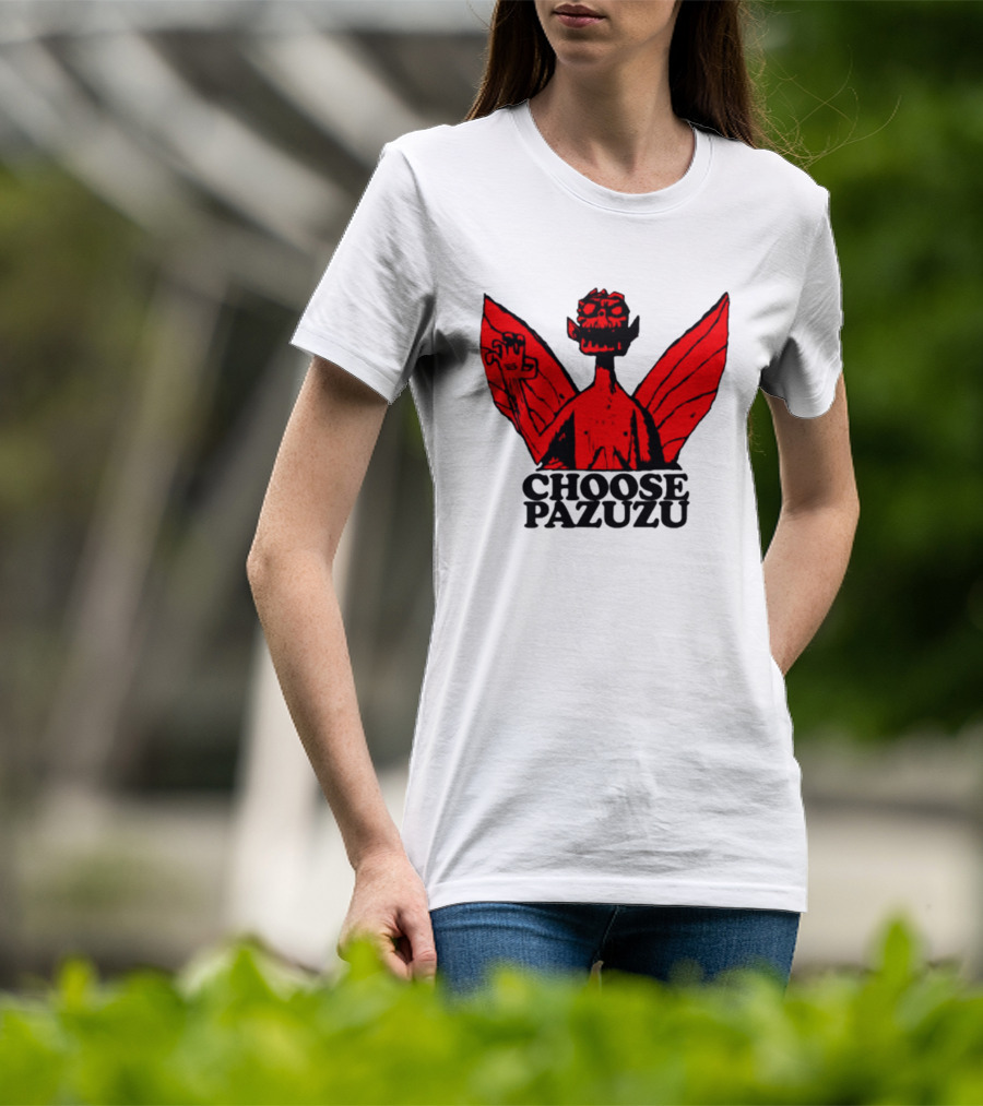 Choose Pazuzu Gorillaz Demon Wings T-Shirt