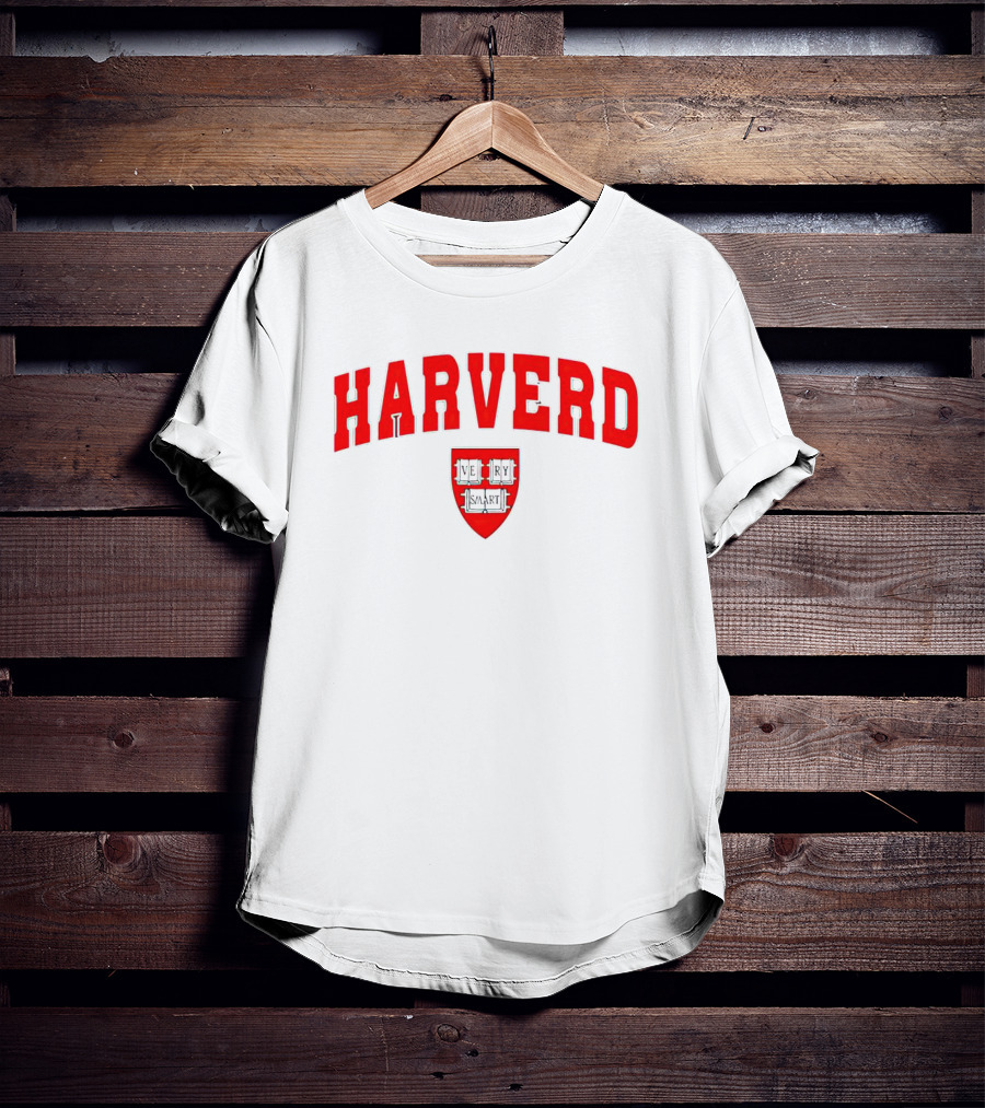 Harverd University Very Smart Spoof Crest T-Shirt