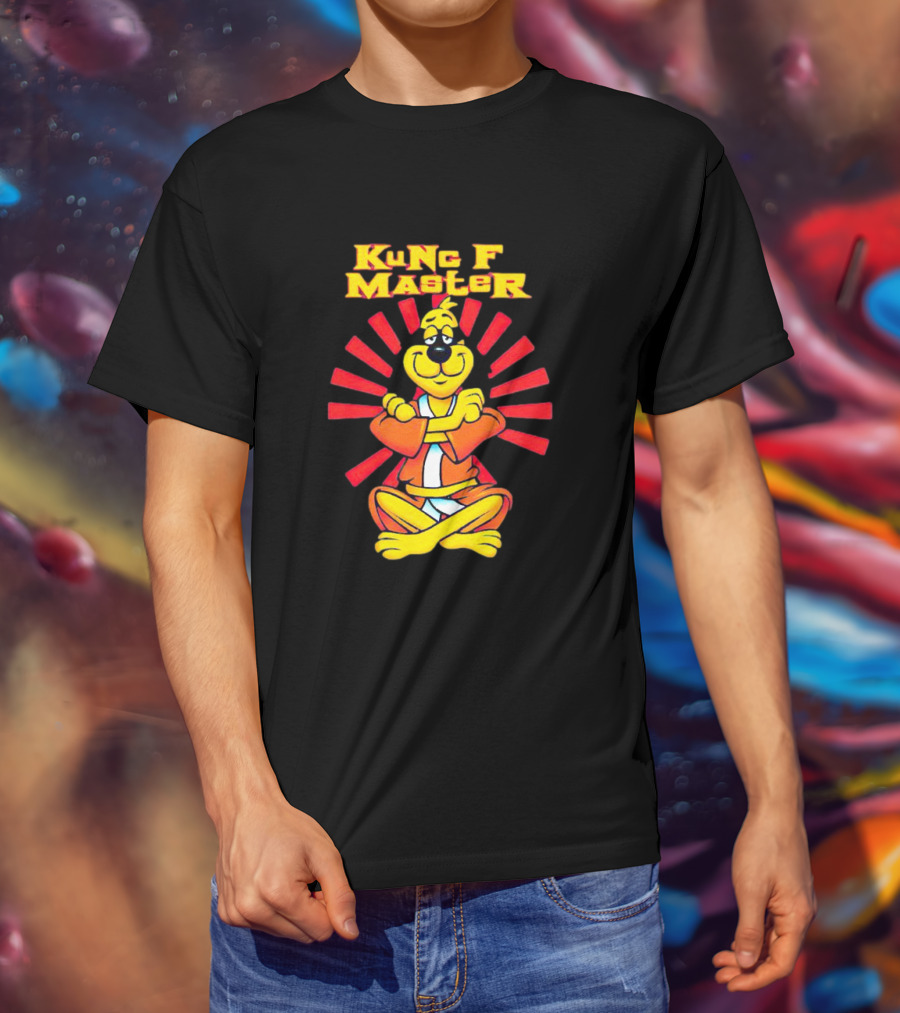Kung Fu Master Hanna-Barbera Cartoon Character T-Shirt