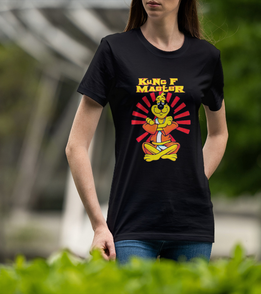 Kung Fu Master Hanna-Barbera Cartoon Character T-Shirt