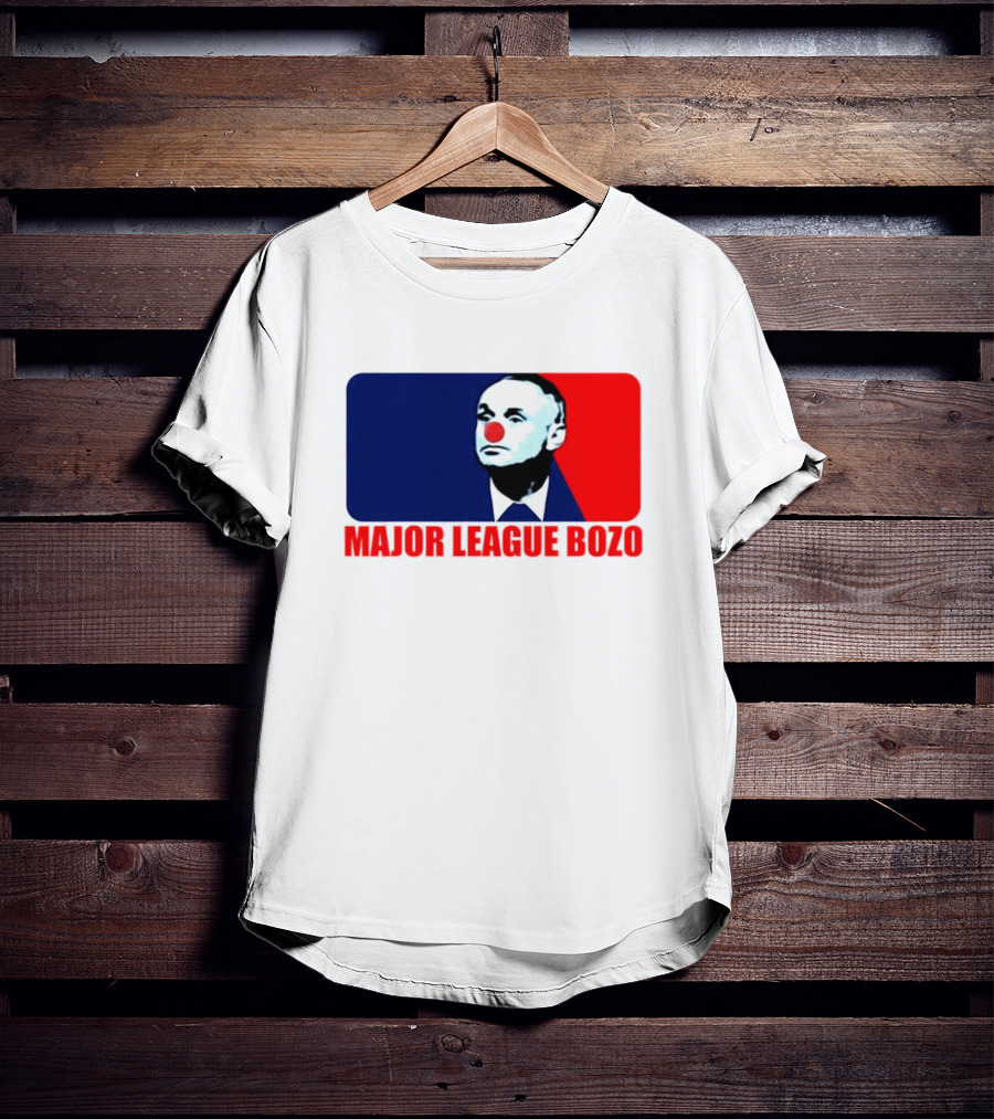 Major League Bozo Red Nose Clown T-Shirt