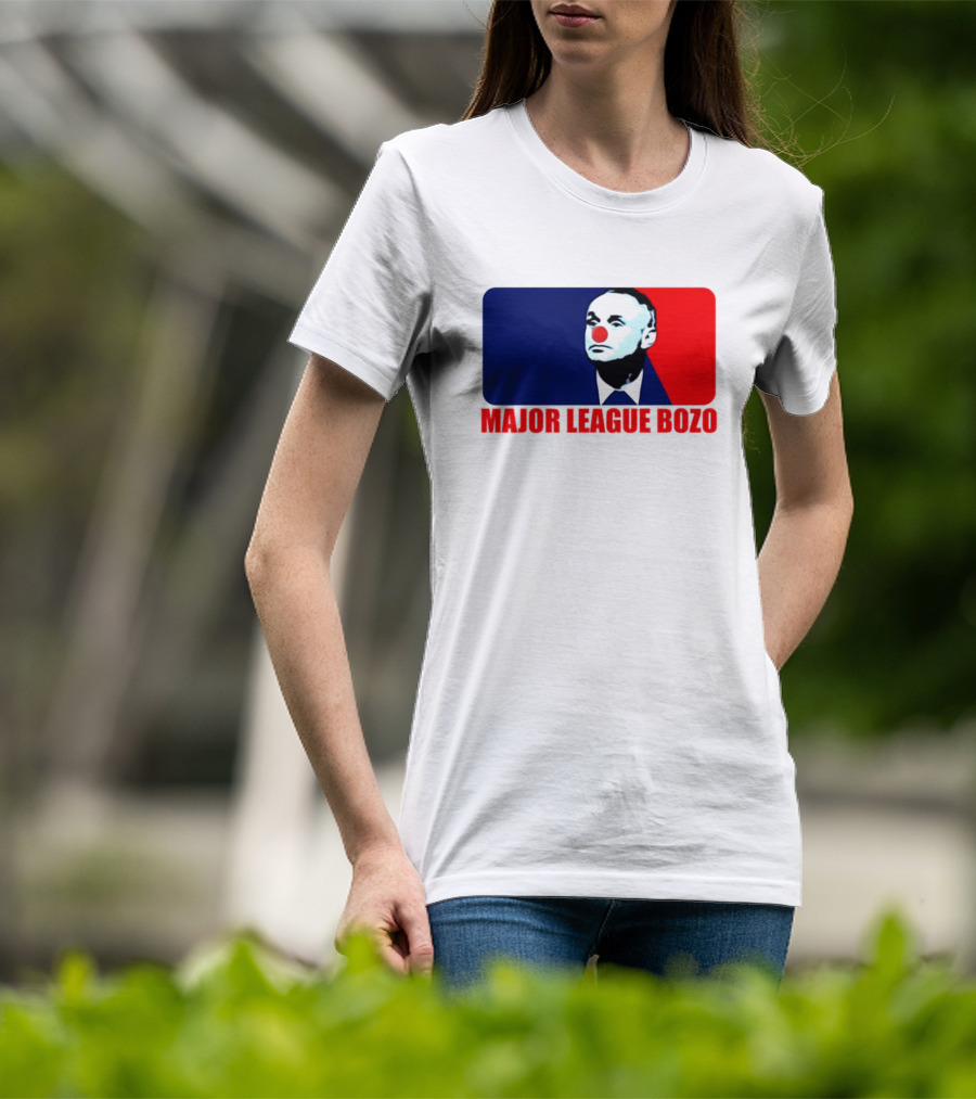 Major League Bozo Red Nose Clown T-Shirt