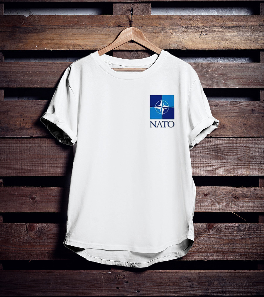 NATO Flag Emblem Logo T-Shirt