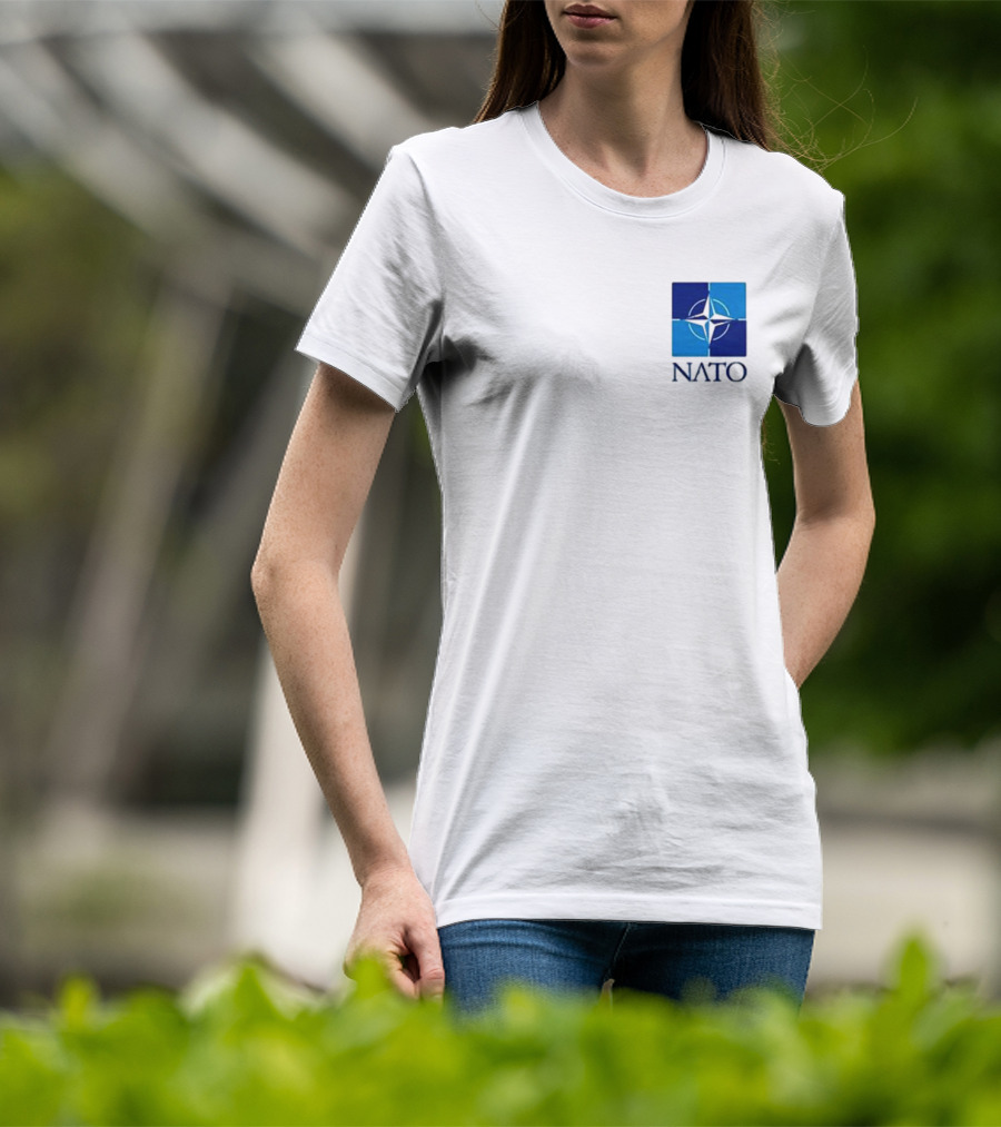 NATO Flag Emblem Logo T-Shirt