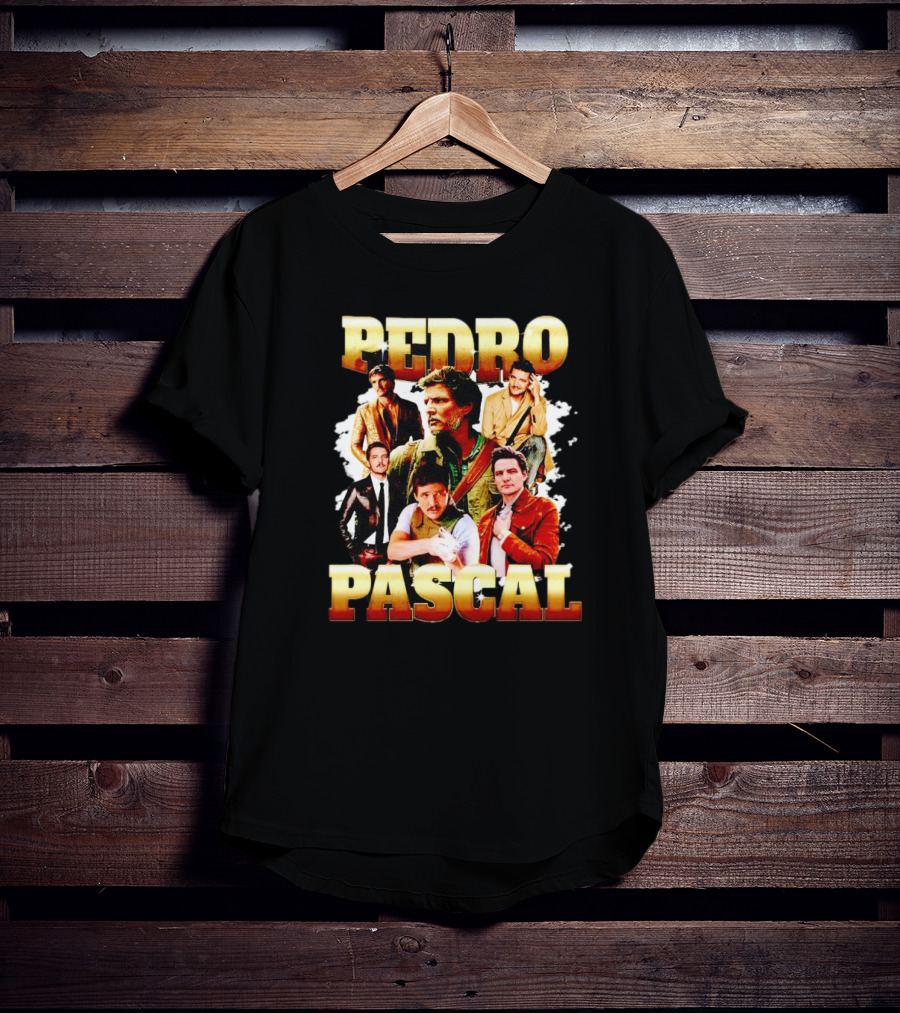Pedro Pascal Picture Collage T-Shirt