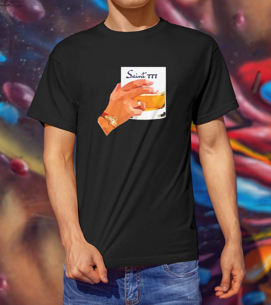 Saint 777 Whiskey Hand Watch T-Shirt